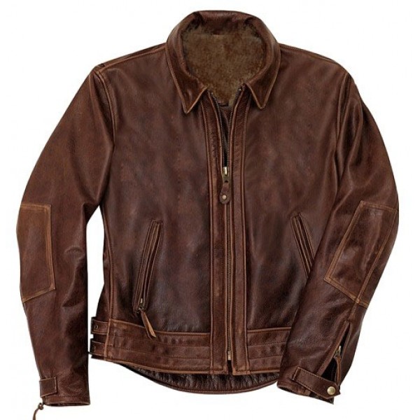 Brown Antique Leather Jacket Men Pure Lambskin Biker Jacket Size S M L ...